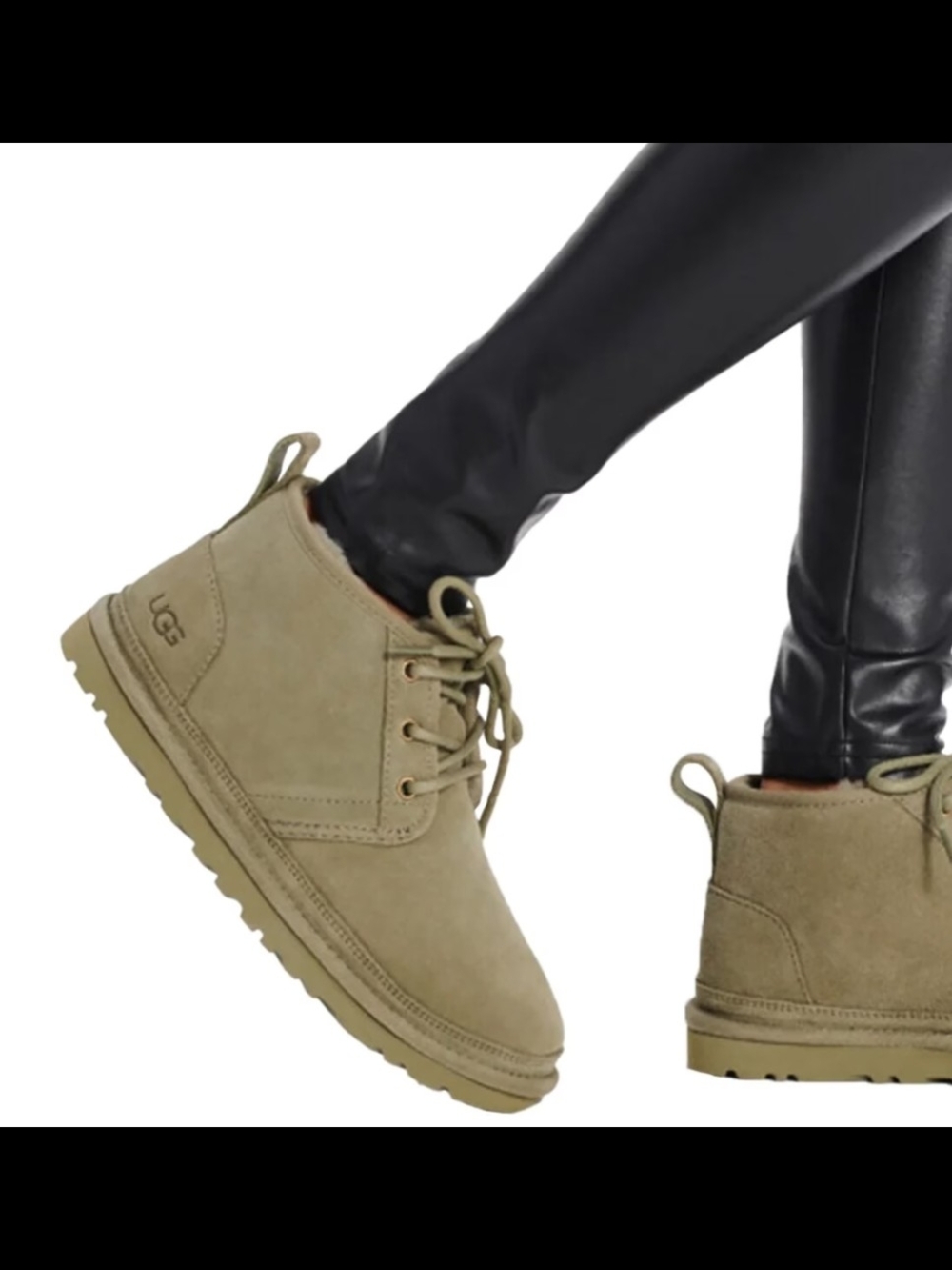 UGG Women's Neumel Chukka Lace-Up Ankle Boots Size 9 Used Exc MSRP $155